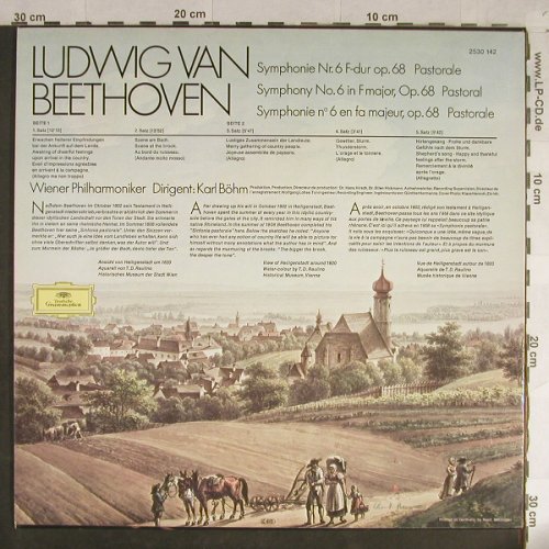Beethoven,Ludwig van: Sinfonie Nr.6 - Pastorale, D.Gr.(2530 142), D, 1971 - LP - L1869 - 9,00 Euro