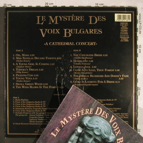 Le Mystere Des Voix Bulgares: A Cathedral Concert, Jaro(4138), D, 1988 - LP - L1882 - 5,00 Euro