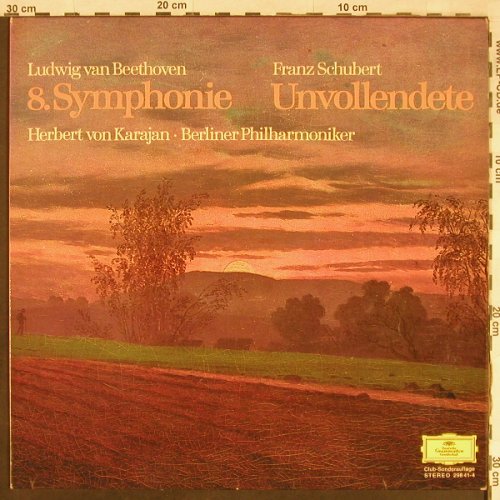 Beethoven,Ludwig van/Franz Schubert: Sinfonie Nr.8/Sinfonie Nr.8, D.Gr.(298 41-4), D,DSC, Ri, 1965 - LP - L1894 - 6,00 Euro