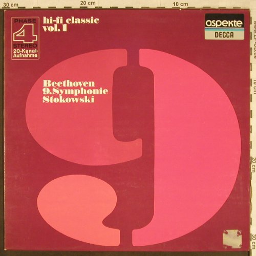 Beethoven,Ludwig van: Sinfonie Nr.9 D-moll, Decca Aspekte(6.41800 AH), D,  - LP - L1903 - 6,00 Euro