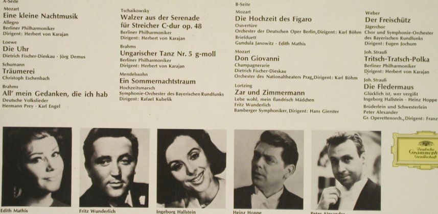 V.A.Galakonzert Für Millionen: 3-Karajan,Fischer-Dieskau,Eschenbac, D.Gr./Fernsehlotterie(643 007), D, 1968 - LP - L1921 - 4,00 Euro