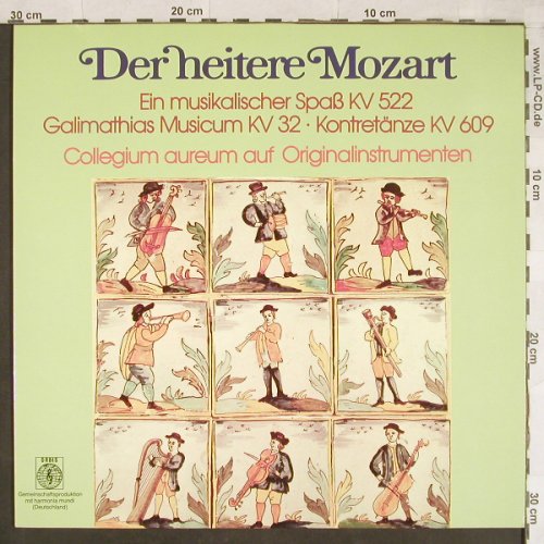 Mozart,Wolfgang Amadeus: Der heitere Mozart KV 32,522,609, Orbis/Harmonia Mundi(32 243 8), D, 1981 - LP - L1925 - 5,00 Euro