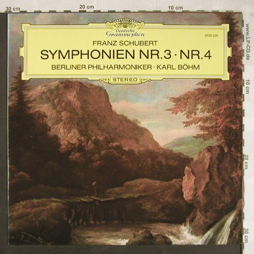 Schubert,Franz: Sinfonien Nr.3 & 4, Deutsche Grammophon(2530 526), D, 1973 - LP - L1974 - 6,00 Euro