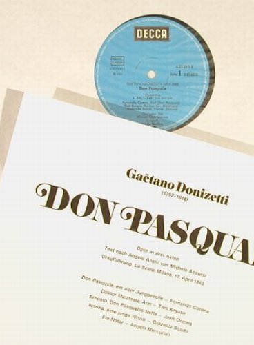 Donizetti,Gaetano: Don Pasquale, Box, Ri, Decca(6.35295 DX), D, 1965 - 2LP - L1975 - 9,00 Euro