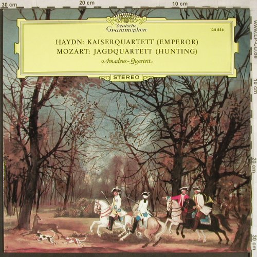 Haydn,Joseph / Mozart: Kaiserquartett / Jagdquartett, D.GR.(138 886), D,  - LP - L1991 - 5,00 Euro