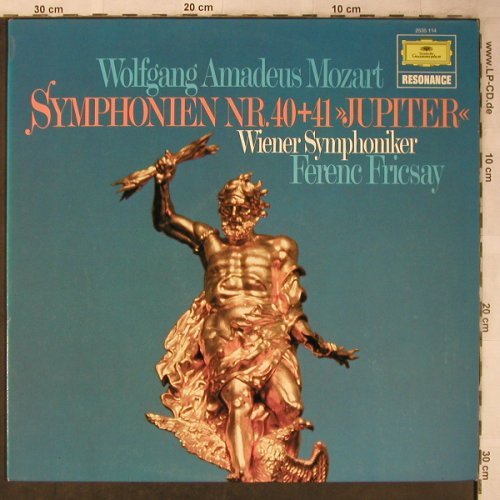 Mozart,Wolfgang Amadeus: Sinfonien Nr.40 & 41"Jupiter", D.Gr. Resonance(2535 114), D, 1974 - LP - L2008 - 6,00 Euro