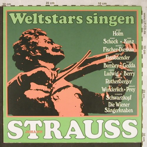 Strauss,Johann: Weltstars Singen,Club Sonderauflage, EMI(63 660), D,  - LP - L2092 - 4,00 Euro