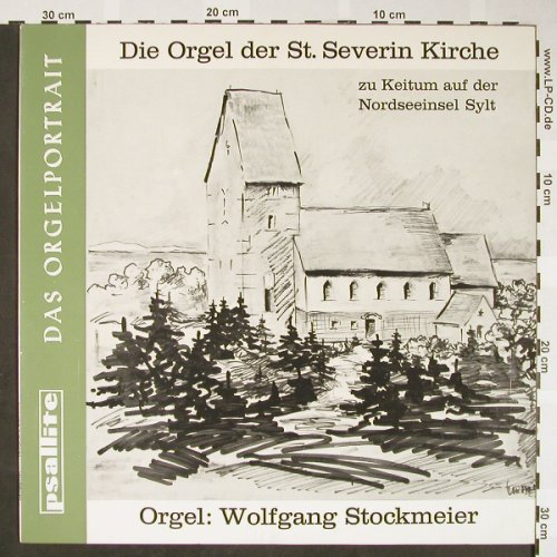 V.A.Die Orgel der St.Severin Kirche: zu Keitum/Sylt, Bach, Händel, Psallite(Psal 120/140672), D, Mono,  - LP - L2137 - 9,00 Euro