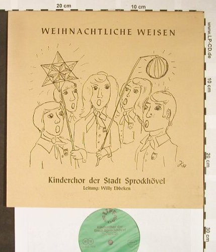 Kinderchor der Stadt Sprockhövel: Weihnachtliche Weisen, Foc, LIFE Records(ST-320 7608), D, woc,  - 10inch - L2146 - 5,00 Euro