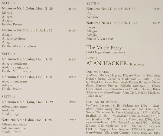 Haydn,Joseph: Acht Notturni, Box, Decca(6.35579 DX), D, 1982 - 2LP - L2175 - 9,00 Euro