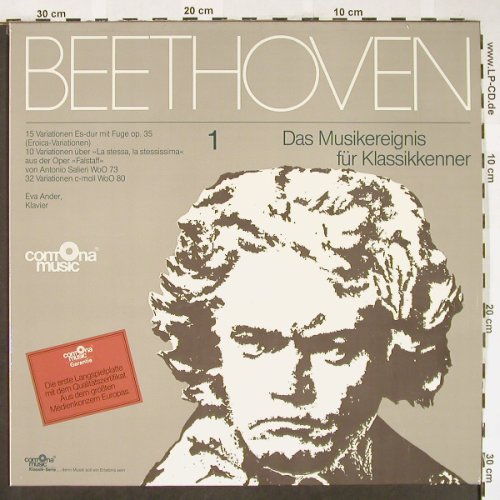Beethoven,Ludwig van: 15 Variationen es-dur m.Fuge op.36, Contona(LP 7713), D, 1977 - LP - L2184 - 9,00 Euro