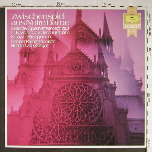 V.A.Zwischenspiel aus Notre Dame: Beliebte Opern-Intermezzi aus..., D.Gr. Favorit(2535 616), D, Ri, 1978 - LP - L2214 - 5,00 Euro