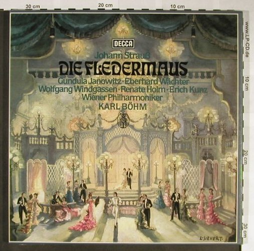 Strauß,Johann: Die Fledermaus, Box, FS-New, Decca(6.35255 DX), D,  - 2LP - L2245 - 15,00 Euro