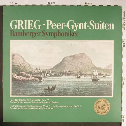 Grieg,Edvard: Peer Gynt Suiten, Eurodisc(88 706 XAK), D,  - LP - L2246 - 5,00 Euro