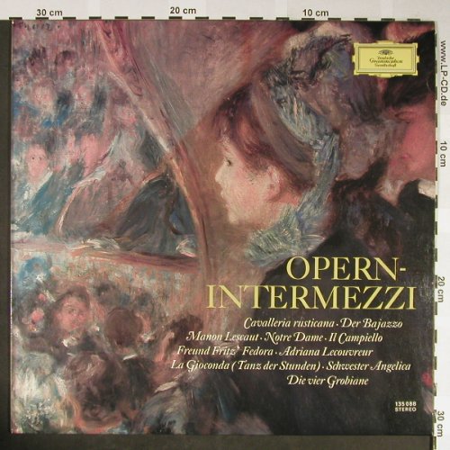 V.A.Opern-Intermezzi: Cavallerie Rusticana, Bajazzo..., D.Gr,Tulip ring(135 088), D, 1966 - LP - L2248 - 5,00 Euro