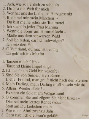 Schock,Rudolf: Geliebt u.Unvergessen.D.schö.Operet, Marcato(14 314 9), D,Club Ed., 1987 - 2LP - L2290 - 7,50 Euro