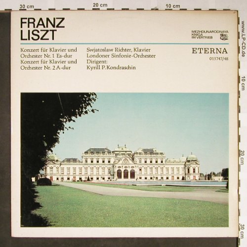 Liszt,Franz: Konzert für Klavier u.Orch Nr.1/2, Melodia/Eterna(013747/48), DDRvg+/vg+, 1967 - LP - L2301 - 5,00 Euro