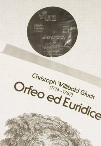 Gluck,Christoph Willibald: Orfeo ed Euridice, Box, Vipro Classic/Metronome(0180.088), D, 1983 - 3LP - L2313 - 9,00 Euro