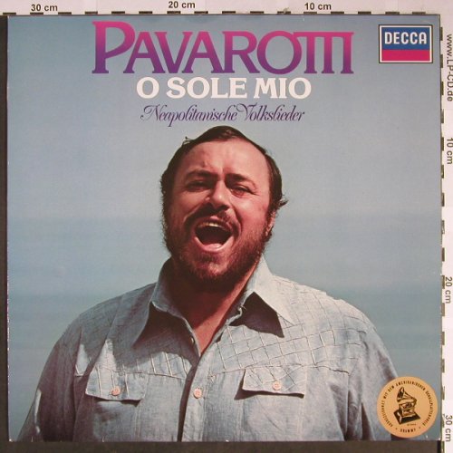 Pavarotti,Luciano: O Sole Mio, neapolit. Volklieder, Decca(6.42574 AS), D, 1979 - LP - L2345 - 6,00 Euro