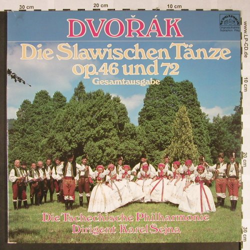 Dvorak,Antonin: Die SlawischenTänze op.46 & 72,1-16, Supraphon(301 445-370), D, Foc,  - 2LP - L2361 - 7,50 Euro