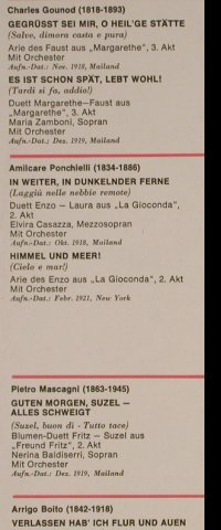 Gigli,Benjamino: Arien und Duette..., Dacapo(C 047-01 920), D,  - LP - L2390 - 6,00 Euro