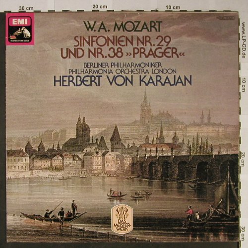 Mozart,Wolfgang Amadeus: Sinfonien Nr.29 & 38, "Prager", EMI(037-00 653), D,Ri,  - LP - L2394 - 5,00 Euro