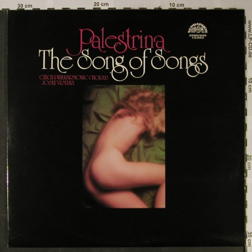 Palestrina,Giovani Pierluigi da: The Song of Songs, Foc, Supraphon(4 12 2141/2), CZ, 1978 - 2LP - L2423 - 12,50 Euro