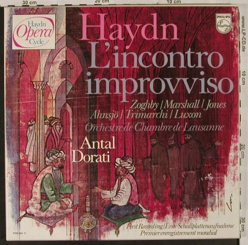 Haydn,Joseph: L'Incontro improvviso, Box,1st rec., Philips(6769 040), NL, 1980 - 3LP - L2473 - 12,50 Euro