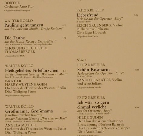 V.A.Das goldene Operetten Archiv: 18  - K - Walter Kollo,PeterKreuder, Mercato(29 317 5), D, 1983 - LP - L2501 - 5,50 Euro