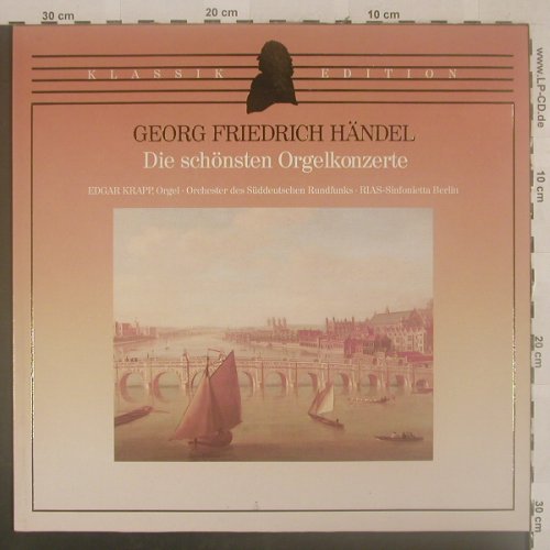 Händel,Georg Friedrich: Die Schönsten Orgelkonzerte, Klassik Edition(40 759-3), D,  - LP - L2509 - 5,00 Euro