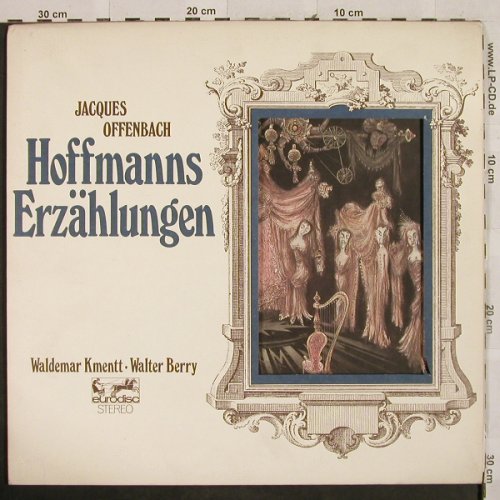 Offenbach,Jacques: Hoffmanns Erzählungen- gr.Querschn., Eurodisc(86 814 KR), D,  - LP - L2520 - 7,50 Euro