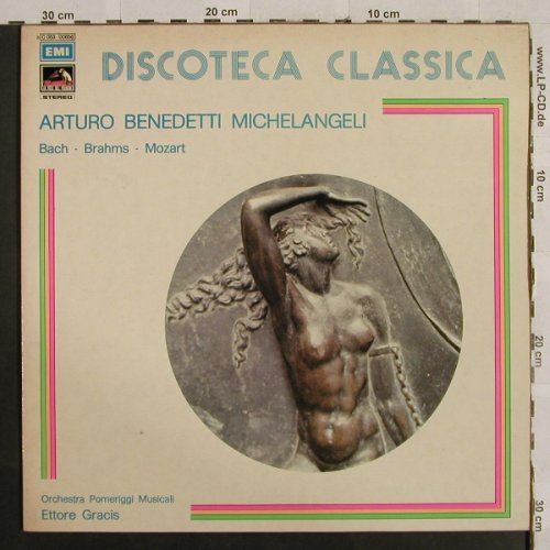 Benedetti,Arturo "Michelangeli": Bach, Brahms, Mozart, EMI(C 053-00 656), I,  - LP - L2538 - 6,00 Euro