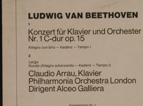 Beethoven,Ludwig van: Klavierkonzert Nr.1 c-dur op.15, Emidisc(C 047-50 501), D,  - LP - L2549 - 6,00 Euro