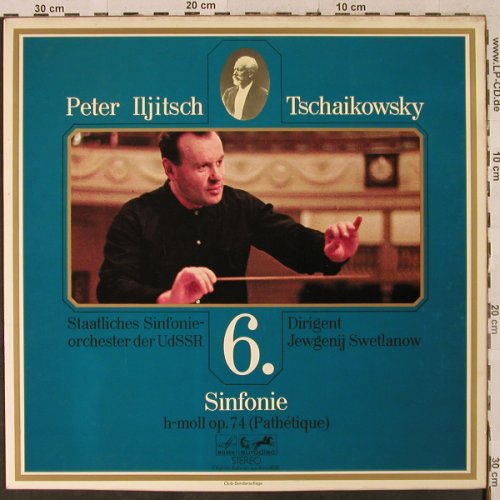 Tschaikowsky,Peter: Sinfonie Nr.6 h-moll op.74, Melodia/Eurodisc(61 574), D,Club Ed.,  - LP - L2555 - 9,00 Euro