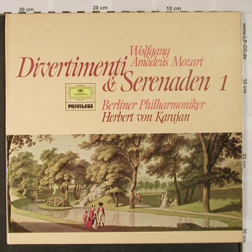 Mozart,Wolfgang Amadeus: Divertimenti & Serenaden 1, Foc, D.Gr. Privilege(2726 031), D, Ri, 1968 - 2LP - L2573 - 7,50 Euro