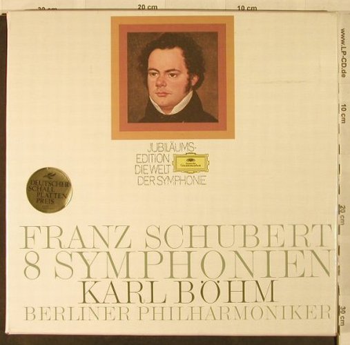 Schubert,Franz: 8 Sinfonien, Box, FS-New, D.Gr.(2720 062-18), D,  - 5LP - L2612 - 60,00 Euro