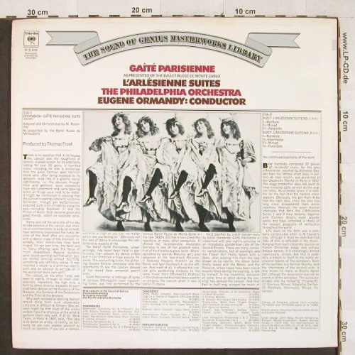 Offenbach,Jacques/Bizet: Gaite Parisienne/L'ArlesienneSuite, Columbia(M 31848), US, 1973 - LP - L2732 - 5,00 Euro