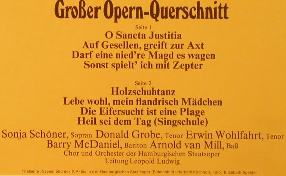 Lortzing,Albert: Zar und Zimmermann- gr.Opern Quers., Europa(114 020.5), D,  - LP - L2750 - 6,00 Euro