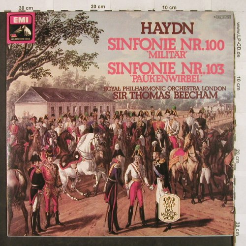 Haydn,Joseph: Sinfonie Nr.100/Sinfonie Nr.103, EMI, Das Meisterwerk(037-03 068), D, Ri, 1960 - LP - L2751 - 5,00 Euro