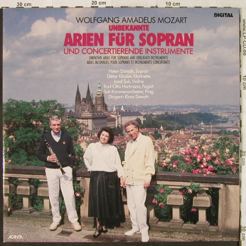 Mozart,Wolfgang Amadeus: Unbekannte Arien für Sopran und..., Acanta(23 470), D, Foc, 1987 - LP - L2754 - 6,00 Euro
