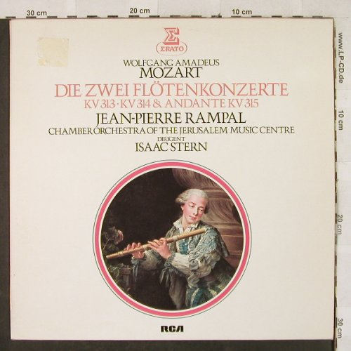 Mozart,Wolfgang Amadeus: Die Zwei Flötenkonzerte,313,314&315, Erato,Ri(ZL 30679), D, m-/vg+, 1978 - LP - L2774 - 4,00 Euro