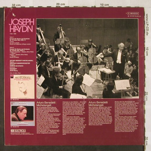 Haydn,Joseph: Klavierkonzerte Nr.4 & 11, m-/vg+, EMI(C 065-02 614), D, Foc, 1975 - LP - L2782 - 5,00 Euro