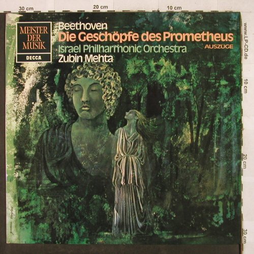 Beethoven,Ludwig van: Die Geschöpfe des Prometheus,Auszüg, Decca Meister der Musik(SMD 1341 AN), D, Ri, 1969 - LP - L2809 - 6,00 Euro