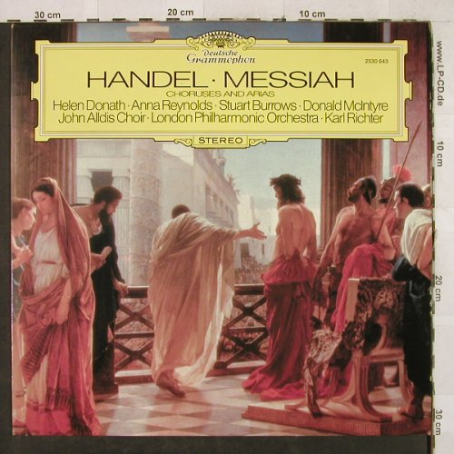 Händel,Georg Friedrich: Der Messias - Arien und Chöre, D.Gr.(2530 643), D, 1973 - LP - L2811 - 6,00 Euro
