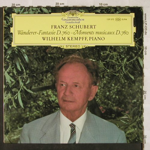 Schubert,Franz: Wanderer-Fantasie/Moments Musicaux, D.Gr.(SLPM 139 372), D, 1968 - LP - L2816 - 9,00 Euro
