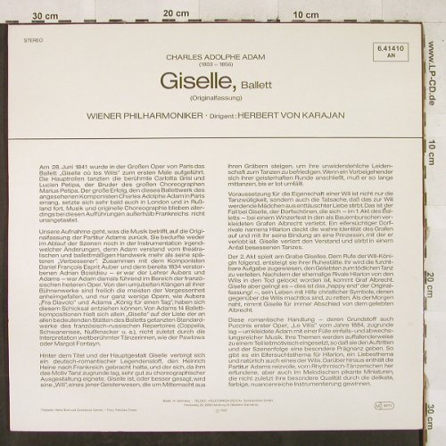 Adam,Charles Adolphe: Giselle, Auszüge (1962), Decca Meister der Musik(6.41410 AN), D,Ri,  - LP - L2830 - 6,00 Euro