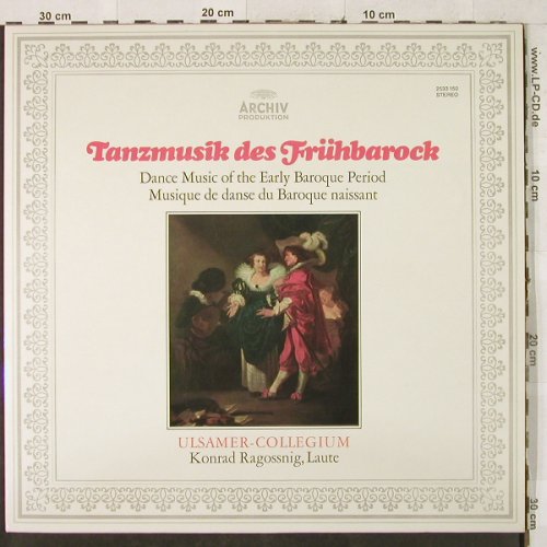 V.A.Tanzmusik des Frühbarock: Mainerio...Haussmann, 30 Tr., Foc, Archiv(2533 150), D, 1973 - LP - L2836 - 7,50 Euro