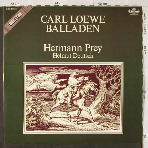 Loewe,Carl: Balladen, Intercord(26 845-8), D,ClubEd.,  - LP - L2842 - 6,00 Euro