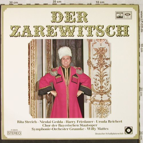 Lehar,Franz: Der Zarewitsch, Gr.Operetten-Quers., DSC(H 084/6), D,  - LP - L2852 - 6,00 Euro