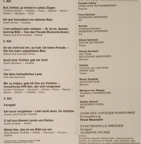Verdi,Giuseppe: La Traviata - Querschnitt, EMI(C 063-29 054), D, 1972 - LP - L2858 - 5,00 Euro